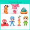 Коллекционный набор фигурок Pocoyo 7 шт. Идеально для украшения дома и топпера для торта
