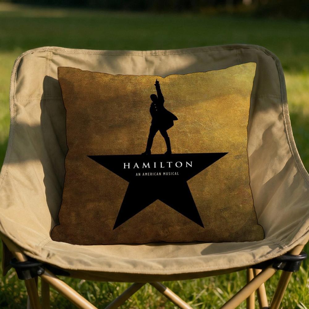 HamiltonES Musical Play Cushion Cover Soft Reversible Durable Pillow Cover MultiScene Use for Home Car Daily Comfort