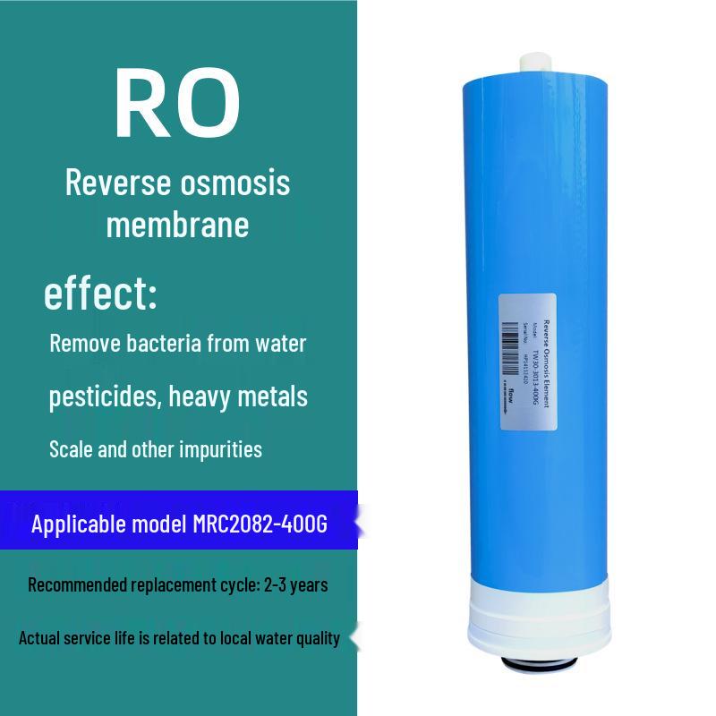Replacement Filter Cartridge for Midea MRC2082-400G/100G Water Purifier - PFC Composite/CB Carbon Rod/RO Membrane