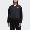 adidas Оригиналы РИВ. Спортивная повседневная двусторонняя куртка на молнии Женские куртки Черный GU1399