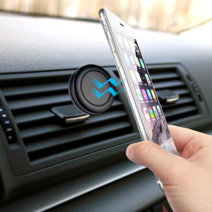 Держатель для телефона в автомобиль - Магнитный - Универсальный - Вращение на 360° - Совместим со всеми смартфонами