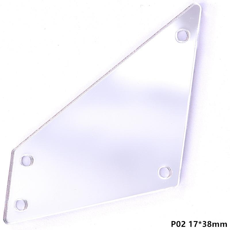 Акриловая ручная шовная дрель, зеркало специальной формы с плоским дном, сделай сам, украшение одежды, ювелирные изделия, зеркальные аксессуары, шовная дрель