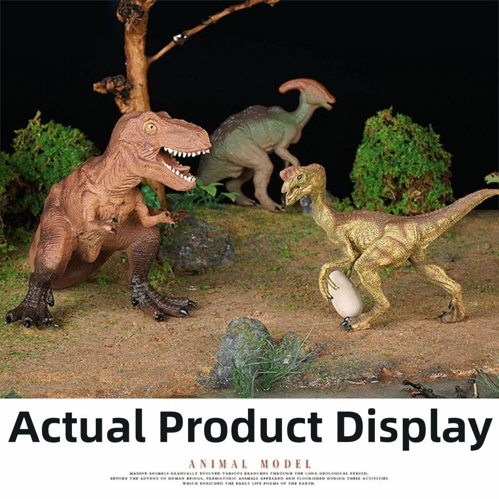 Multiple Sizes Jurassic Dinosaur Realistic Dinosaur Action Figures Dinosaur Model Desktop Ornament