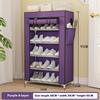 Multilayer Nonwoven Shoes Storage Cabinet Dust-proof Shoe Rack Storage Rack Space-saving Dustproof Shelf For Home Corridor