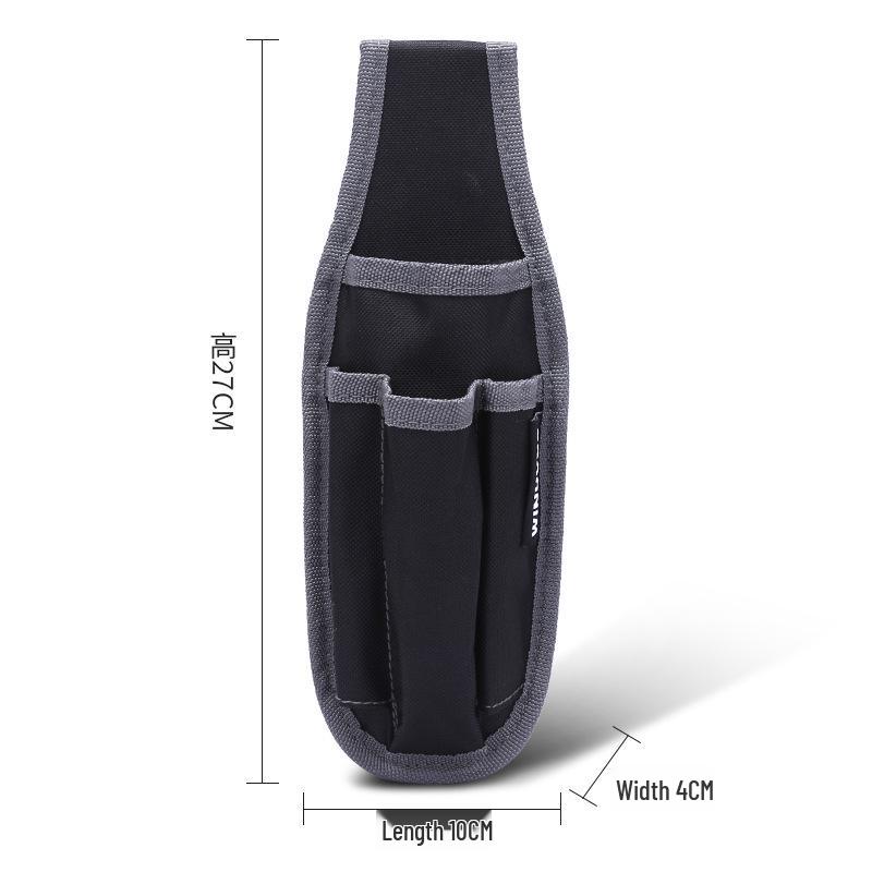 Прочный пояс для инструментов электрика: Многофункциональная поясная сумка из холста для портативного хранения