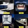 72 LED Interior Light Bar 12V-80V for Car/Van/RV/Truck - Bright White with Switch