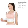 High Elastic Thickened Shoulder Pads Anti-hunchback Breathable Mesh Invisible Compression Correction Belt Adjustable Back Support Posture