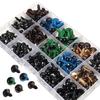 Wolfride 264pcs Molcar Plush Eyes, Eyeballs, Animal Doll Eyes, Toy Eyes, Teddy Bear, Colorful, Amigurumi Kit, Plastic, DIY Sewing, Craft, Handicraft