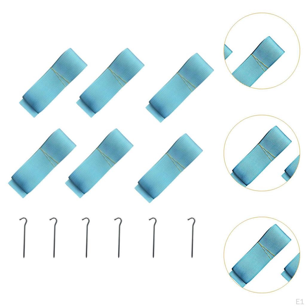 6 штук пляжный волейбол линии бадминтон площадка пограничное поле для вечеринки