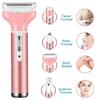 Women's Electric Shaver 4 In 1 Wireless Women's Shaver for Face Nose Eyebrow and Body Electric