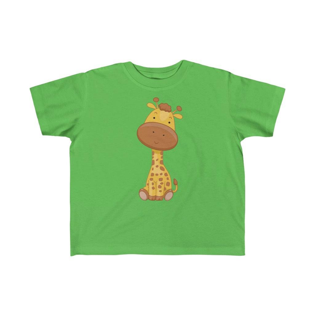 Cute Giraffe Toddler Shirt | Animal Tshirt For Kids | Child Size 2T and 4T