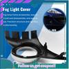 AA92-Car Front Fog Light Cover Chrome Foglights Frame Grill Auto Accessories For 207 Sport 2006-2009