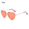 Модные Очки Косплей Без Оправы Сердце Солнцезащитные Очки для Женщин Солнцезащитные Очки в Форме Сердца