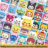 Pikachu Stitch Hello Kitty Snow White Lotso Building Blockswith Cartoon Characters For Kids Educational Playset