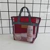 Hot Sale Large Capacity Mesh Wash Bag Large Capacity Shopping Bag Totes Shoulder Bag Foldable Portable Beach Handbags