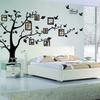 Large 250*180cm/99*71in Black Photo Frame Tree Wall Decals Self Adhesive Family Tree Wall Stickers Murals Wall Art Home Decor