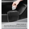 2PCS Car Trash Can With Lid + 60PCS Garbage Bags,Mini Trash Can Interior Accessories For Door/Seat/Center Console/Home/Office,Multifunctional Car