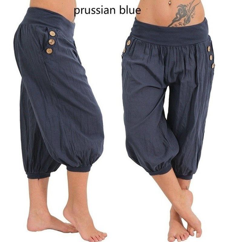 Летние женские крутые брюки, повседневные свободные широкие брюки больших размеров, удобные брюки для отдыха