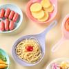 2 шт. Поднос для закусок, Ручная тарелка, Тарелка для жареной курицы и снеков, Большой поднос-ложка, Блюдо для фруктов, десертов, пирожных, Легко использовать