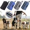 Double Zipper Pet Waste Bag Dispenser Cleaning Tools Pet Treat Bags Pet Waste Bags Carrier Outdoor