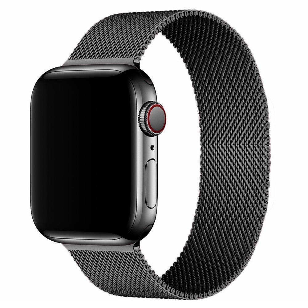 Применимый миланский ремешок с магнитной застежкой для Apple Watch Series 8/7/6/SE/5/4/3/2 и iWatch