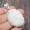 Rainbow Moonstone Gemstone 925 Sterling Silver Handmade Lovely Jewelry Pendant