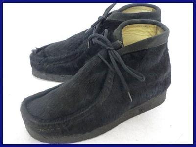 Хелен Бейтман Шотландия Натуральный Мех Сапоги Черные Размер 37 23.0см(ИСПОЛЬЗОВАЛ)