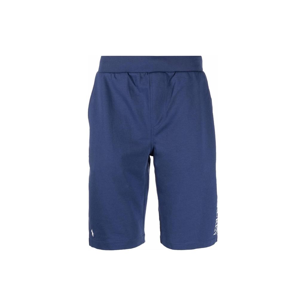 Polo Ralph Lauren Solid Logo Sports Shorts Men Shorts Dark-Blue 714862621-001
