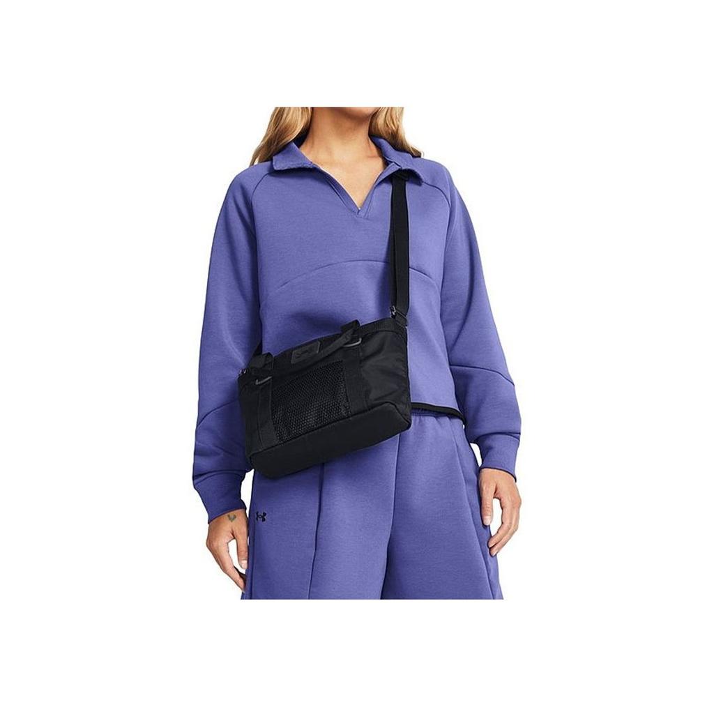 New Under Armour Polyester Tote Bag Shopping Bag Shoulder Bag Crossbody Bag Mini Women's Black 1385358-001