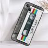 Cassette Mix Tape Phone Case For iPhone 16 15 14 13 12 11 Pro Max Mini X XR XS Max 7 8 Plus Back Cover