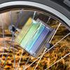 Светодиодные фонари на колеса велосипеда Автоматическое освещение Декор для велопрогулок Свет на шину Ночная езда Материал ABS