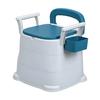 Bedside Commode Portable Toilet for Adults Toilet Chair Seat with Detachable Armrest Mobile Portable Toilet Adult Potty Chair
