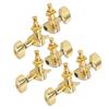 Metal Machine Heads Tuner Gold Color Locking Tuner Premium Guitar Tuning Pegs  For Acoustic Guitars