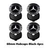 4PCS Car Emblem Wheel Hub Center Cap Badge Covers Sticker Accessories For Benz AMG W213 W124 W108 W126 Exclusive W204 W222 W205