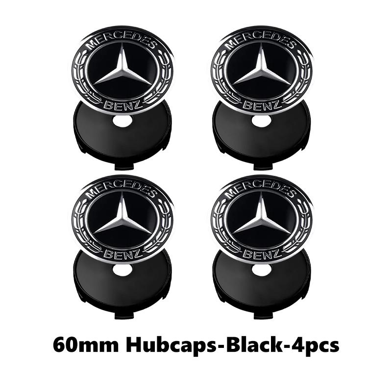 4PCS Car Emblem Wheel Hub Center Cap Badge Covers Sticker Accessories For Benz AMG W213 W124 W108 W126 Exclusive W204 W222 W205