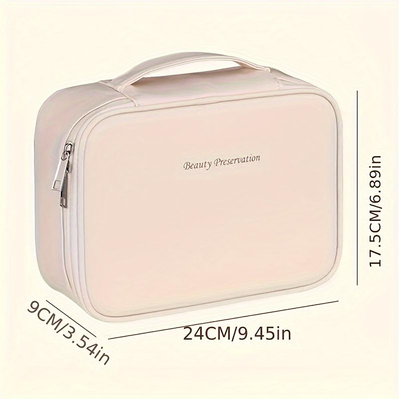1 шт. Портативная дорожная косметичка, водонепроницаемая, с несколькими отделениями, органайзер для косметики и туалетных принадлежностей для женщин, косметичка для хранения