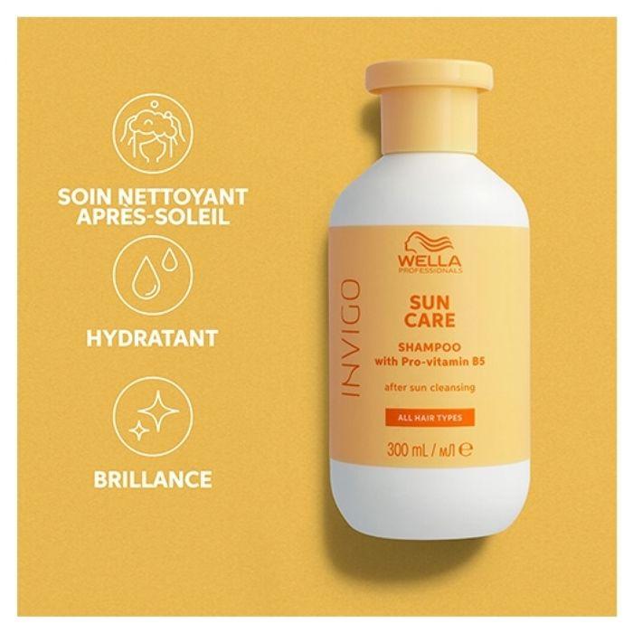 Wella Professionals Invigo Sun Care Shampoing réparateur après-soleil 300ml