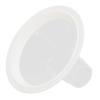 Breast Pump Flange Leakage Proof Flexible Soft Silicone White Edge Breast Shield for Breastfeeding