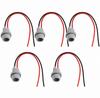 Набор из 5 патронов для ламп T10 W5W с клиновым цоколем