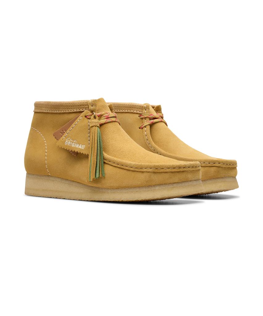 Clarks Originals (Men'S) Wallabee Boots - Golden Tan Suede / 26181131