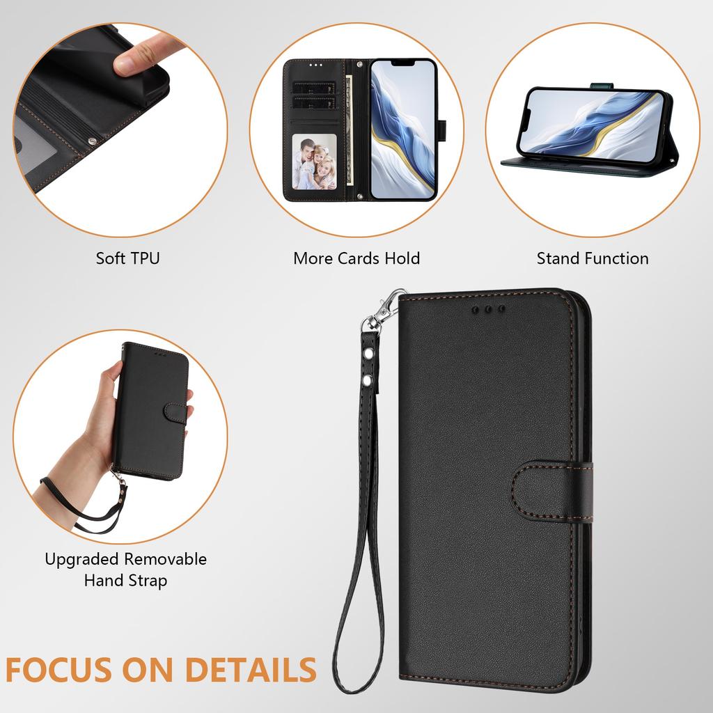 Wallet Flip Case For HMD Fusion Skyline Pulse Pro Plus PU Leather Cover with Card Slots
