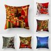 Christmas Pillow Case Christmas Tree Home Bedroom Living Room Decoration Cushion Cover Christmas Decoration Pillow Case