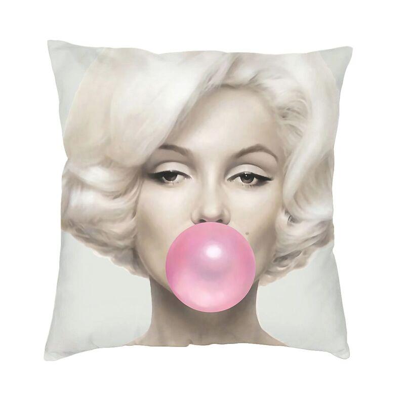 Поп-арт Золотой Уорхол Монро Мэрилин Пледы Наволочки Украшение 3D Печатный Чехол на подушку для стула Постельное белье Офисная наволочка