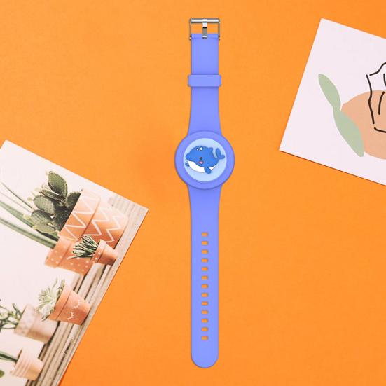 Силиконовый чехол для браслета, антипотеряющийся держатель локатора, прочный защитный чехол для ремешка часов Apple Airtag