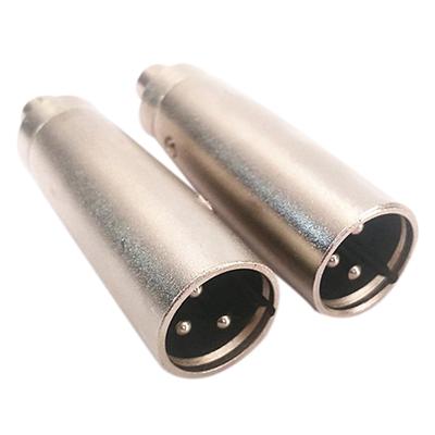 3-контактный разъем XLR Male To RCA Female Аудиоадаптер Разъем Усилитель Микрофона