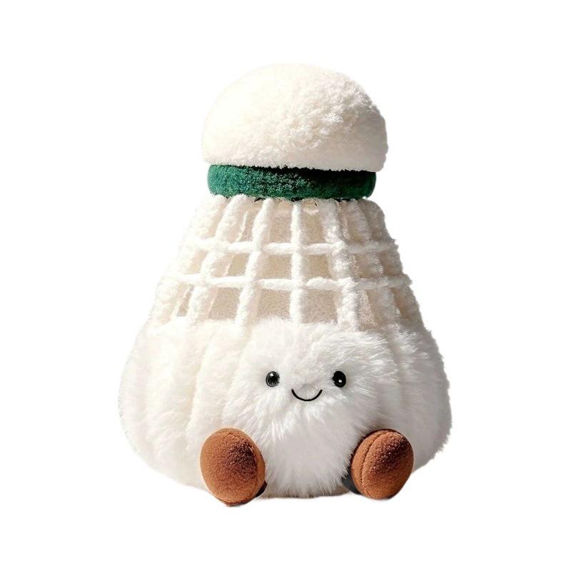 15 см милый мультфильм бадминтон плюшевая кукла брелок креативный кавайный пушистый плюшевые игрушки мягкий подарок рюкзак кулон