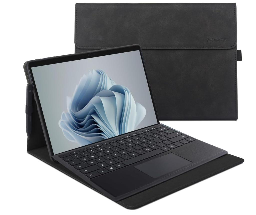 Tablet and keyboard case for Microsoft Surface Pro X / 9 / 10 / 11 13"