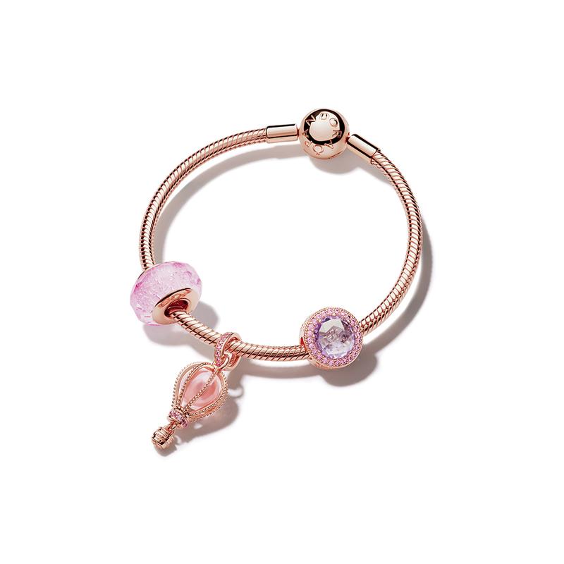 Pandora Rose Fantasy Journey Alloy Bracelet Women's Rose Gold ZT2128