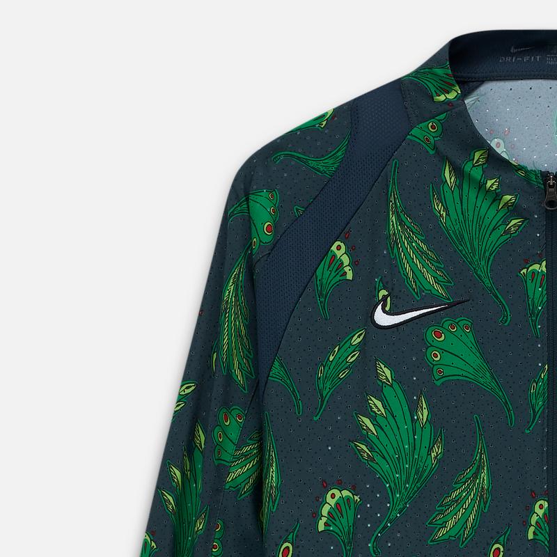 Nike Футбольная куртка сборной Нигерии, женская, водоросли-зеленый CU1411-364