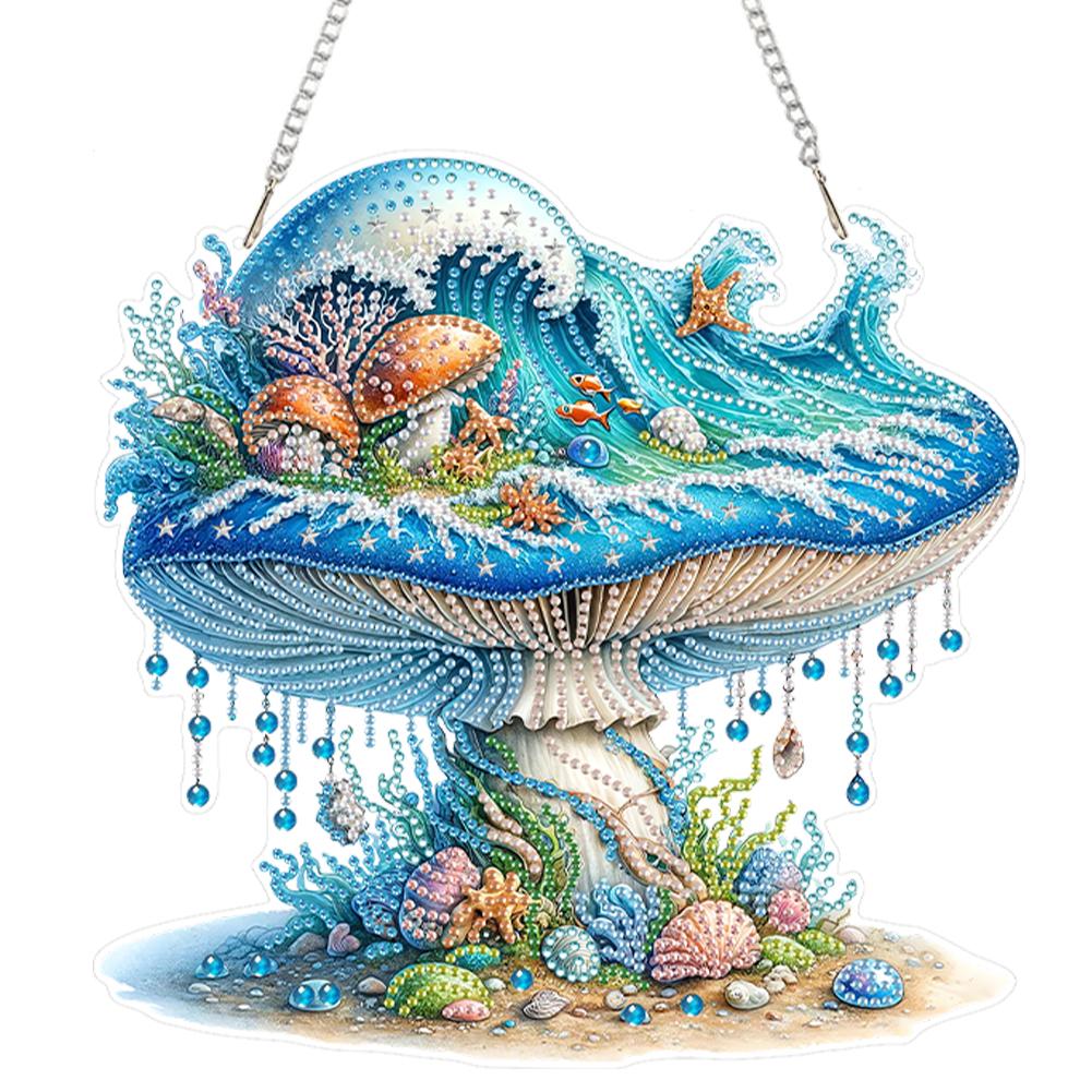 2D Плоские Наборы для алмазной живописи DIY, Подвеска в виде алмаза специальной формы, Набор для алмазной живописи, DIY Домашний декор, Подвеска-шарм